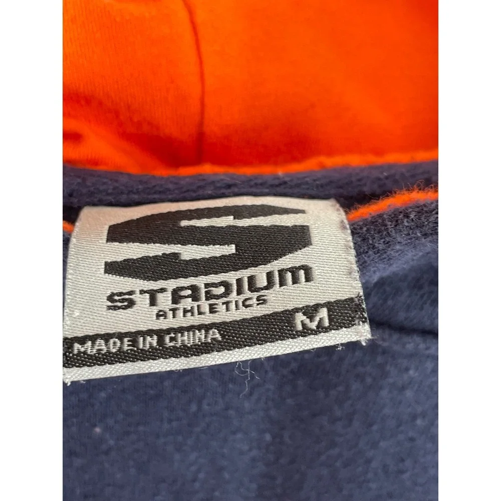 Auburn Tigers Stadium Athletics Mens Hoodie M Sweatshirt Navy Auburn Tigers Logo